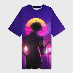Женская длинная футболка Cowboy Bebop Spike Spiegel