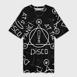 Женская длинная футболка Panic! At the Disco - Pray For The Wicked