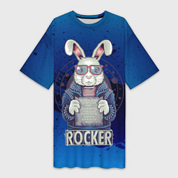 Женская длинная футболка Rocker!