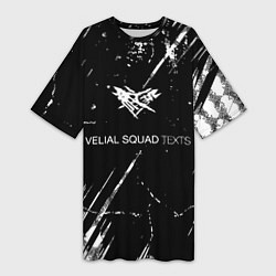 Женская длинная футболка Velial Squad