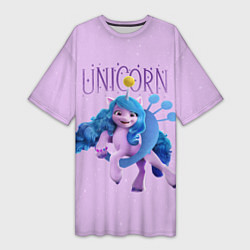 Женская длинная футболка Unicorn Izzy