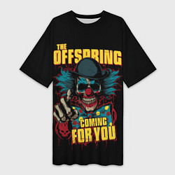 Женская длинная футболка The Offspring рок