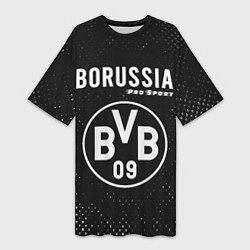 Женская длинная футболка BORUSSIA Pro Sport Гранж