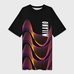 Женская длинная футболка Fashion pattern Neon Milano
