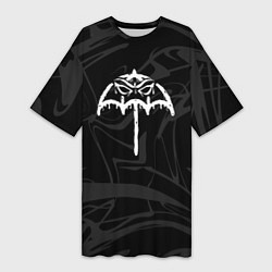 Футболка женская длинная Bring me the horizon, цвет: 3D-принт