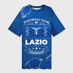 Женская длинная футболка Lazio FC 1