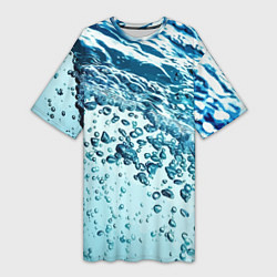 Женская длинная футболка Wave Pacific ocean