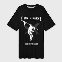 Женская длинная футболка Linkin Park One step closer