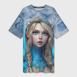 Футболка женская длинная Dota 2 Crystal Maiden, цвет: 3D-принт