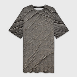 Женская длинная футболка Абстрактные корни