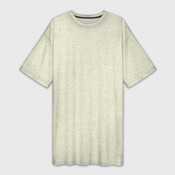 Женская длинная футболка Текстура ажурный оливковый