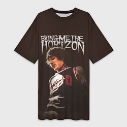 Женская длинная футболка Oli Sykes - Bring Me the Horizon