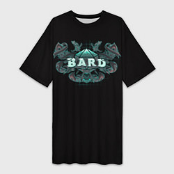 Женская длинная футболка Bard - Dnd