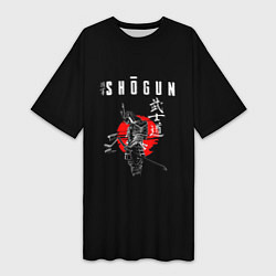 Женская длинная футболка Сёгун Санада