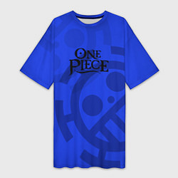 Футболка женская длинная One Piece Sanji, цвет: 3D-принт