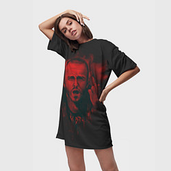 Футболка женская длинная Jesse Pinkman, цвет: 3D-принт — фото 2