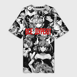 Футболка женская длинная Все дуреют с этой Боузетты, цвет: 3D-принт