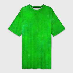 Женская длинная футболка Свет зелёного фонаря