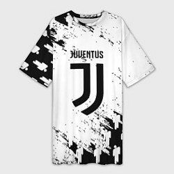 Женская длинная футболка Juventus люди спорт