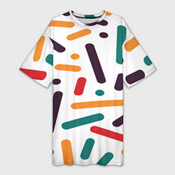 Женская длинная футболка Oval oil