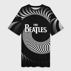 Женская длинная футболка The Beatles: Stereo Type
