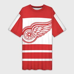 Женская длинная футболка Detroit Red Wings