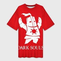 Женская длинная футболка Dark Souls
