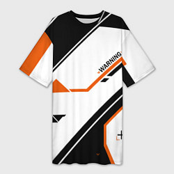 Женская длинная футболка CS:GO Asiimov P250 Style