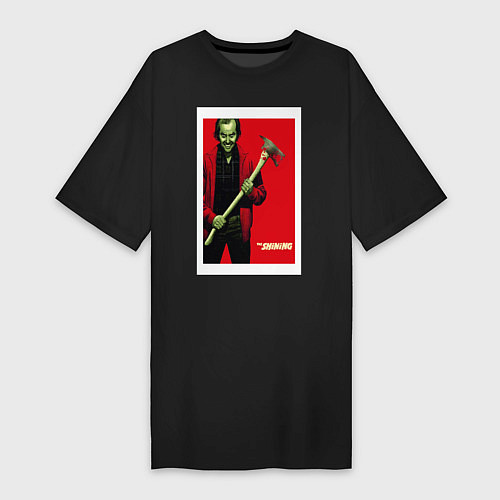Женская футболка-платье The Shining / Черный – фото 1
