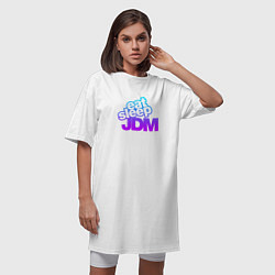 Футболка женская-платье JDM, цвет: белый — фото 2