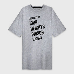 Женская футболка-платье Iron Heights Prison