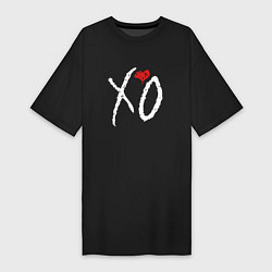 Женская футболка-платье The Weeknd XO