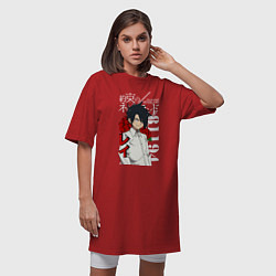 Футболка женская-платье Обещанный Неверленд, Рэй, цвет: красный — фото 2