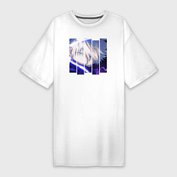 Женская футболка-платье ГОДЖО САТОРУ МОЗАЙКА