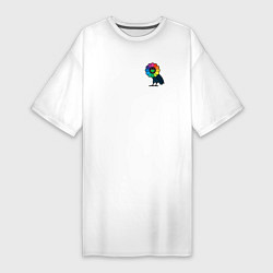 Женская футболка-платье Murakami X Drakes OVO