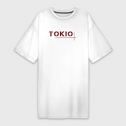 Женская футболка-платье Бумажный дом Токио