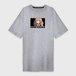 Женская футболка-платье Удивлённая Тайга Торадора