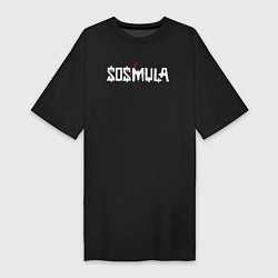 Футболка женская-платье SosMula City Morgue - SosMula, цвет: черный