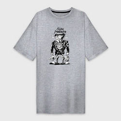 Женская футболка-платье Electric Frankenstein Punk rock USA