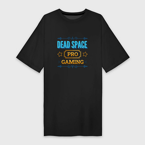Женская футболка-платье Dead Space PRO Gaming / Черный – фото 1