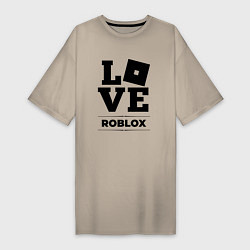 Женская футболка-платье Roblox Love Classic