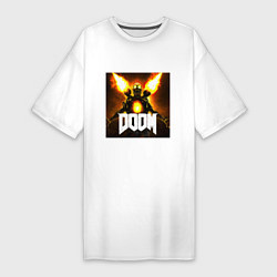Женская футболка-платье Apex revenant - doom