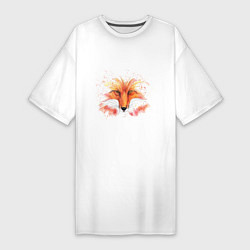 Женская футболка-платье Charming fox