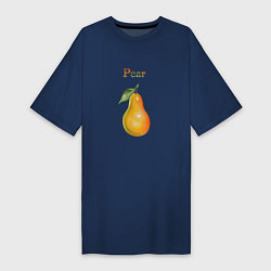 Женская футболка-платье Pear груша