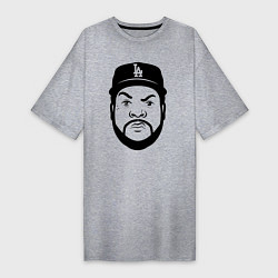Женская футболка-платье Ice Cube - head