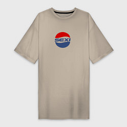 Женская футболка-платье Pepsi sexi