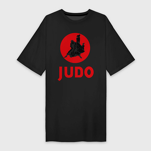 Женская футболка-платье Judo / Черный – фото 1