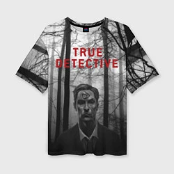 Женская футболка оверсайз True Detective: Blackwood