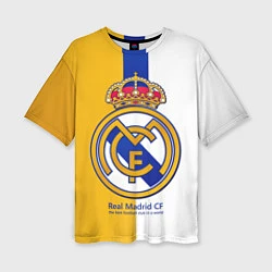 Женская футболка оверсайз Real Madrid CF