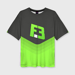 Женская футболка оверсайз FlipSid3 Uniform